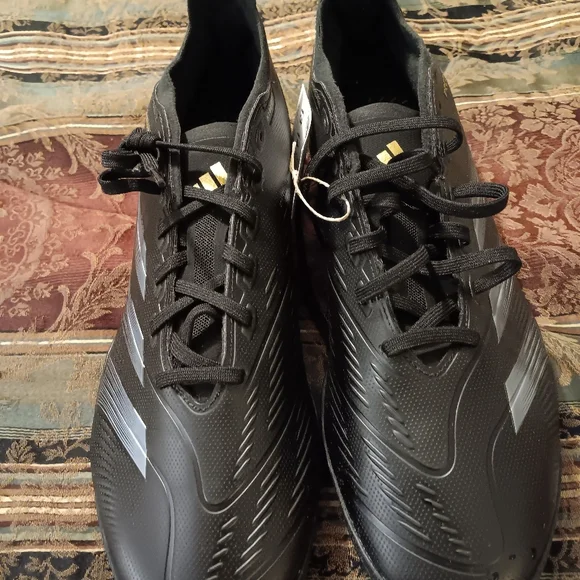 Adidas Predator League LL Firm Ground Black Soccer Cleats (IF6377) Men’s Sz 13 - Picture 2 of 13